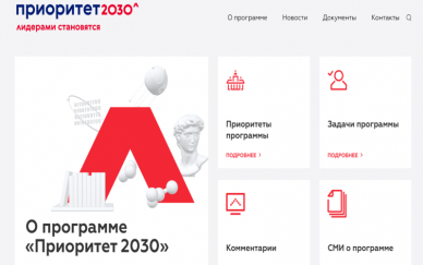 В отборе на участие в программе Приоритет 2030 допущены 187 вузов